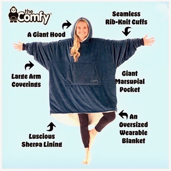 The Comfy Wearable Blanket - Picture 6 of 8
